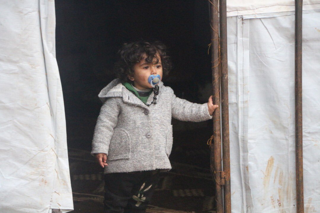 sahloul's tweet photo. Hello world and Mr. @antonioguterres, are you aware of my presence? #SaveIdlibChildren https://t.co/sCzwkB7KL2