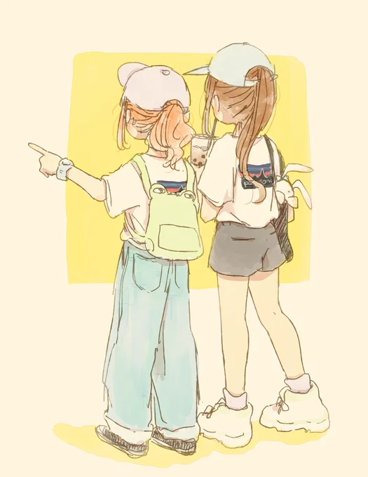 #これを見た人は2人組の画像を貼れ 