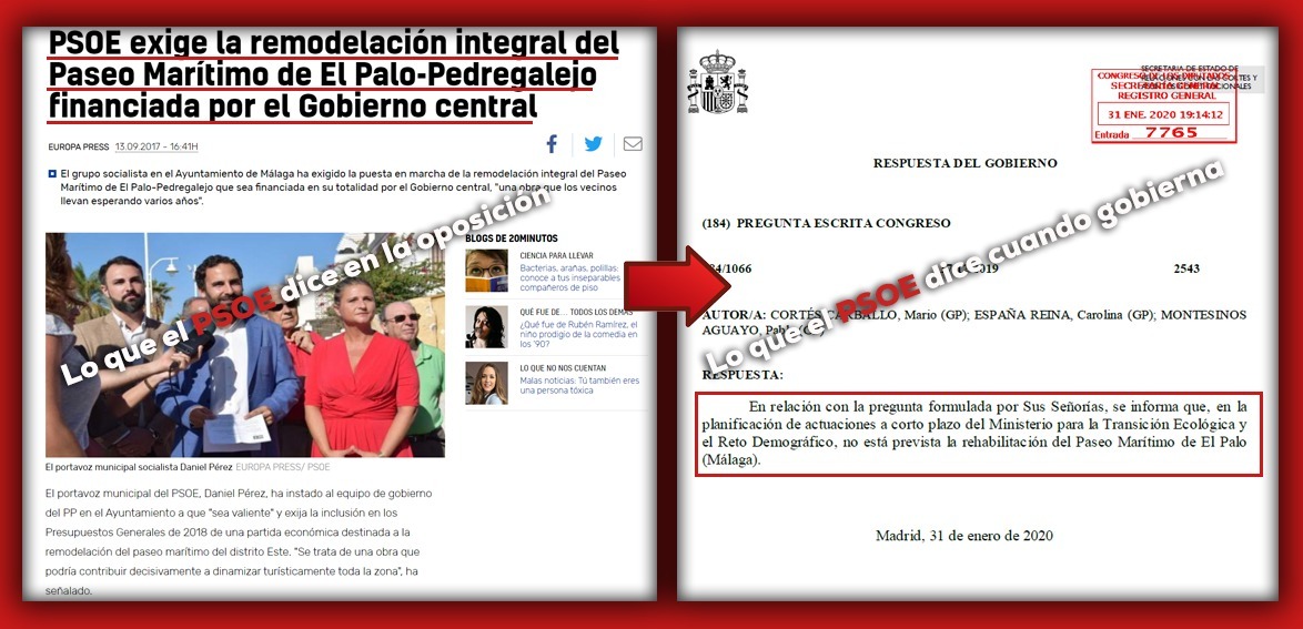 PPaytoMalaga's tweet photo. 🗞 Nuestra portavoz, Elisa Pérez de Siles, reprocha al PSOE que exija lo que ellos no han sido capaces de acometer desde la Junta en 40 años o, lo que es peor, que ahora desde Madrid, como Gobierno, no cumplan lo que antes reclamaban y den la espalda a #Málaga.
❌ #PSOEFake ❌ https://t.co/Hx9CTcSbC6