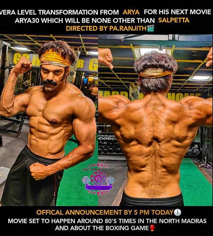 padampedia's tweet photo. Arya transformation😍😍🔥🔥 #aryafans #paranjith film https://t.co/NSSfs610OD