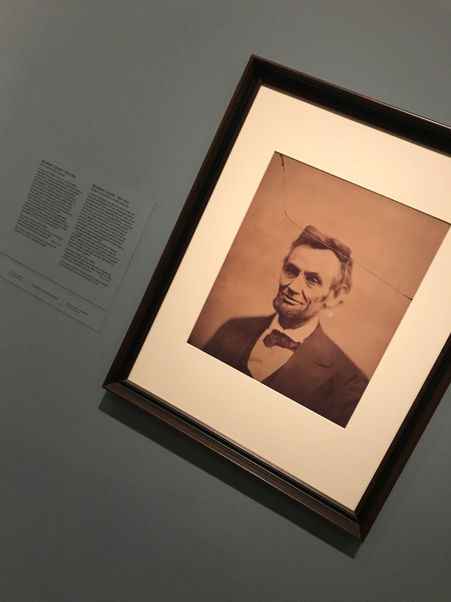 miss_thepoint's tweet photo. Onto the Smithson gallery for extra Art.  Kehinde Wiley’s portraits of the Obamas were sublime, with LL Cool Jay nearly knocking us over with its vivid colours. The presidents gallery was awesome- the amazing photograph of Lincoln
@BridgeAcademyT1 @MoulshamHigh https://t.co/UTRHbTDS2Q