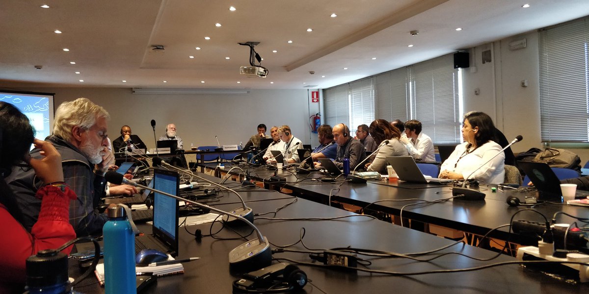 At the  SCRS process and protocol meeting for the 2020-2025 strategic plan for Atlantic tunas. Great to hear some of the activities proposed for this new plan. 
#ICCAT #bluefintuna
#bluefintunaconservation
<a href="/MarineInst/">Marine Institute</a> #burrishoole