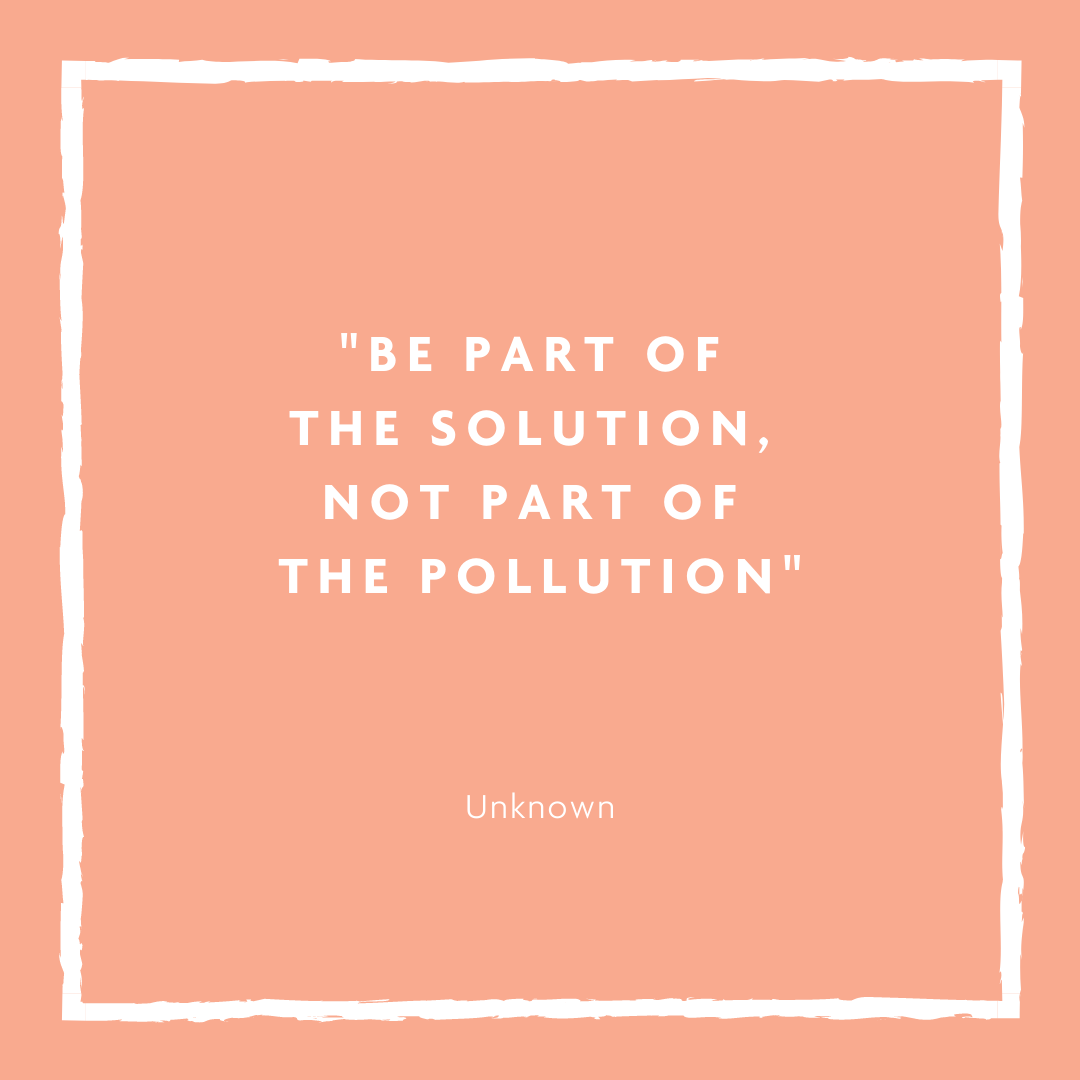 CSustainableUK's tweet photo. “Be part of the solution, not part of the pollution” - Unknown Source. #CompletelySustainable https://t.co/KD7smxrG4o