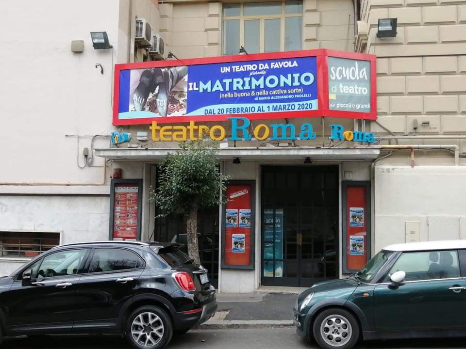 sarmiele's tweet photo. #ilmatrimonio #teatro #TeatroRoma https://t.co/DDfa6DA6Op