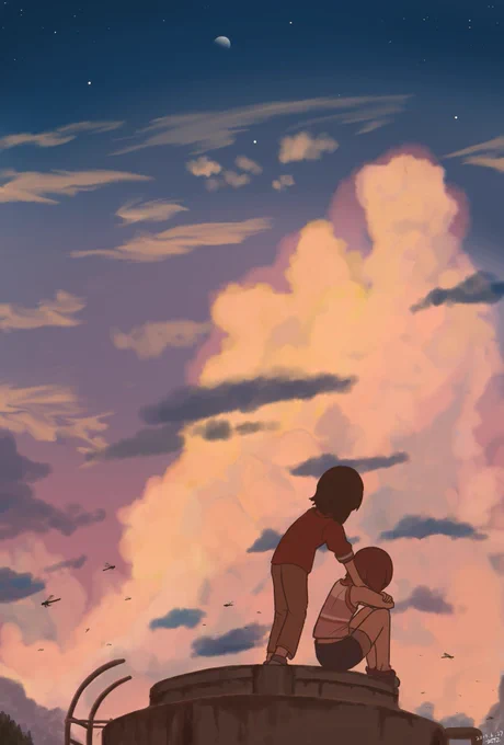 #逆光絵は素晴らしいのでこれをみた人も逆光絵を貼る

唯一の逆光絵 