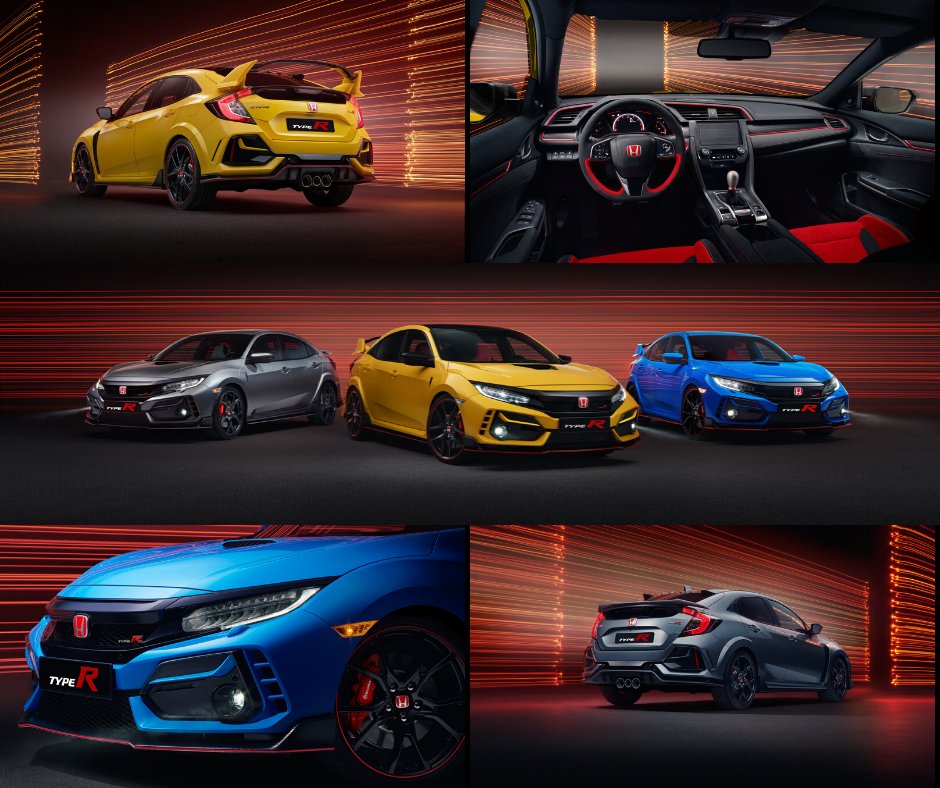 Honda Uk Here We Have The Stunning Type R Line Up Which Has Been Announced Today We Have The New Type R Sport Line The Limited Edition Type R And