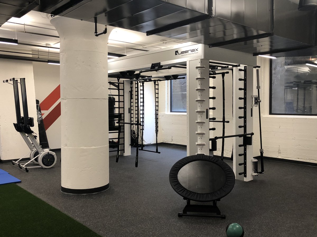 push_pedal_pull's tweet photo. P3 Fitness Expert Cory McBride worked with City Center Real Estate to put together this stunning facility for Tractorworks in Minneapolis. His inclusion of Precor cardio and strength as well as multiple flooring solutions took this space to the next level! #p3install #precor https://t.co/kZov2deF6D