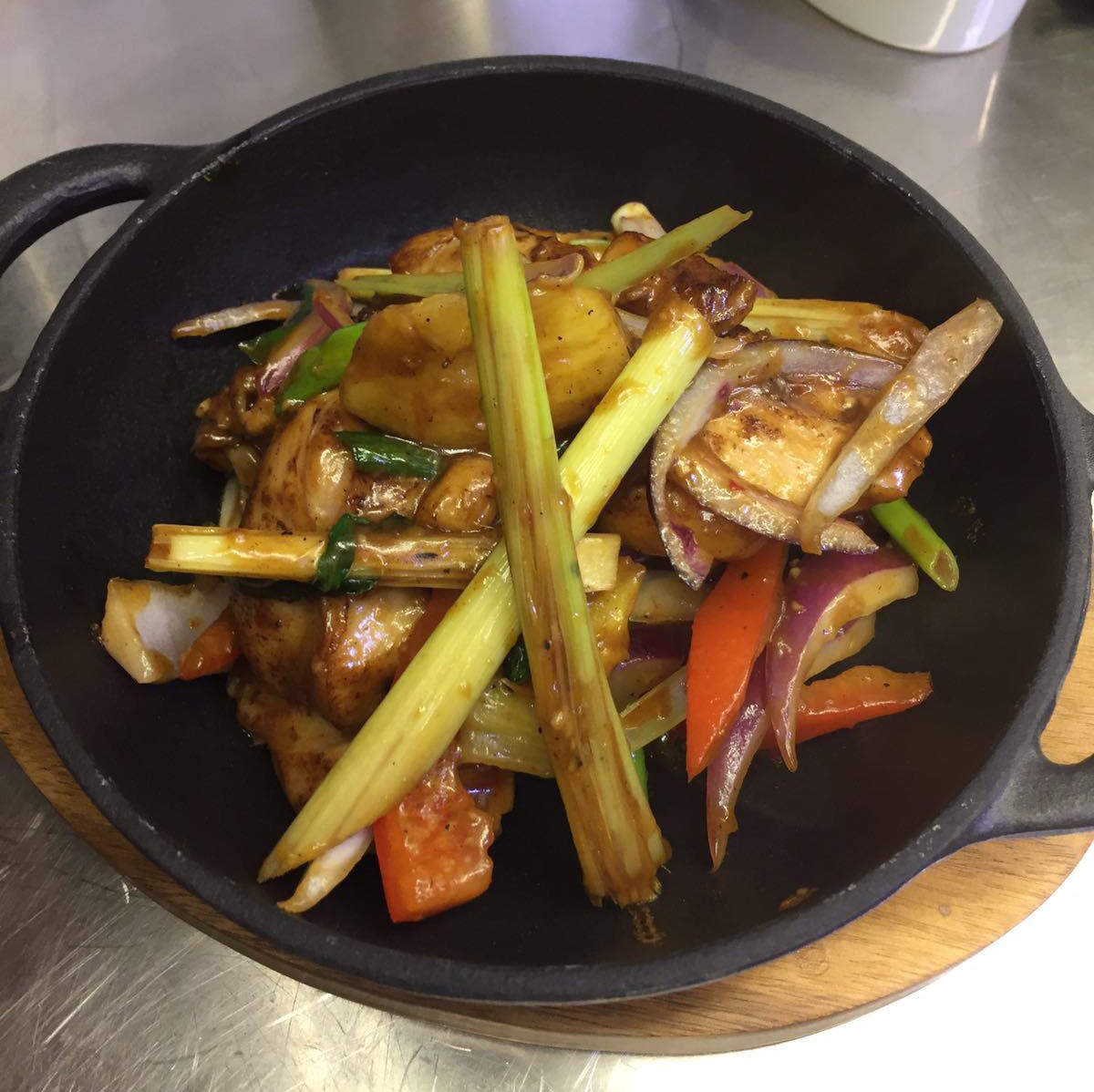 Our Corn Fed Chicken which is wok-fried with pineapple, fresh herbs and chilli is one of the reasons our customers return over and over at #GoVietSouthKensington!