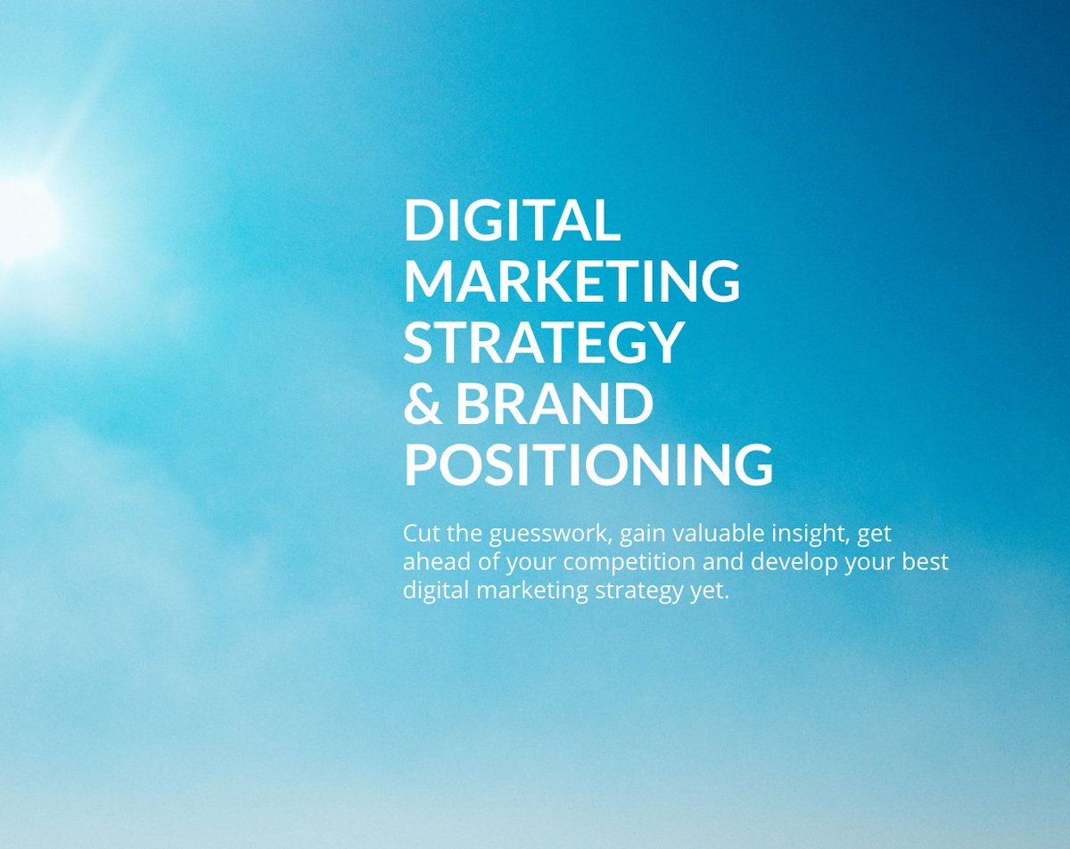 Cut the guesswork, gain valuable insight, get ahead of your competition and develop your best digital marketing strategy yet.

From just £250.00

FIND OUT MORE: collectiveindustries.co.uk/digital-market…

#digitalmarketing #brandmanagement #brandconsultant #Marketingconsultant #marketingStrategy