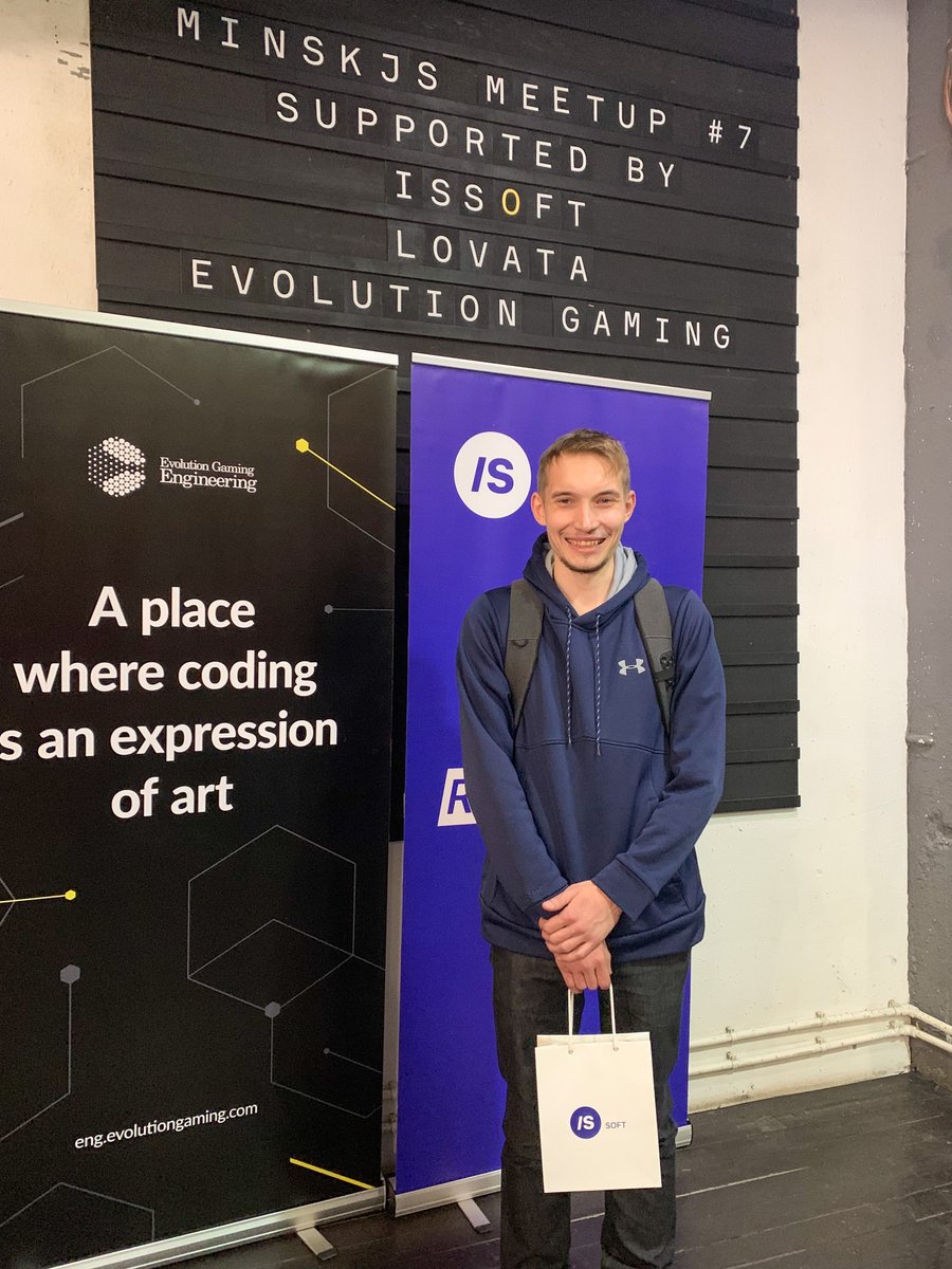 ISsoftglobal's tweet photo. ISsoft на JS meetup #7
Всегда рады отвечать на ваши вопросы, дарить подарки и радовать вас.
До новых встреч на митапах.

#javascript #js #jsmeetup #Meetup https://t.co/yg1fmDMZOk