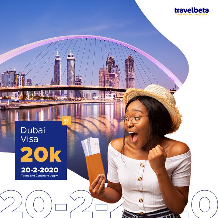 UgwunnaEjikem's tweet photo. Processing my visa to Dubai with just 20k because @Travelbeta has made it possible...
Check out other amazing offers at https://t.co/o0L4ethtVx so you too can experience how sweet it is to
#TravelBetaForLess https://t.co/v7mvyTmTku