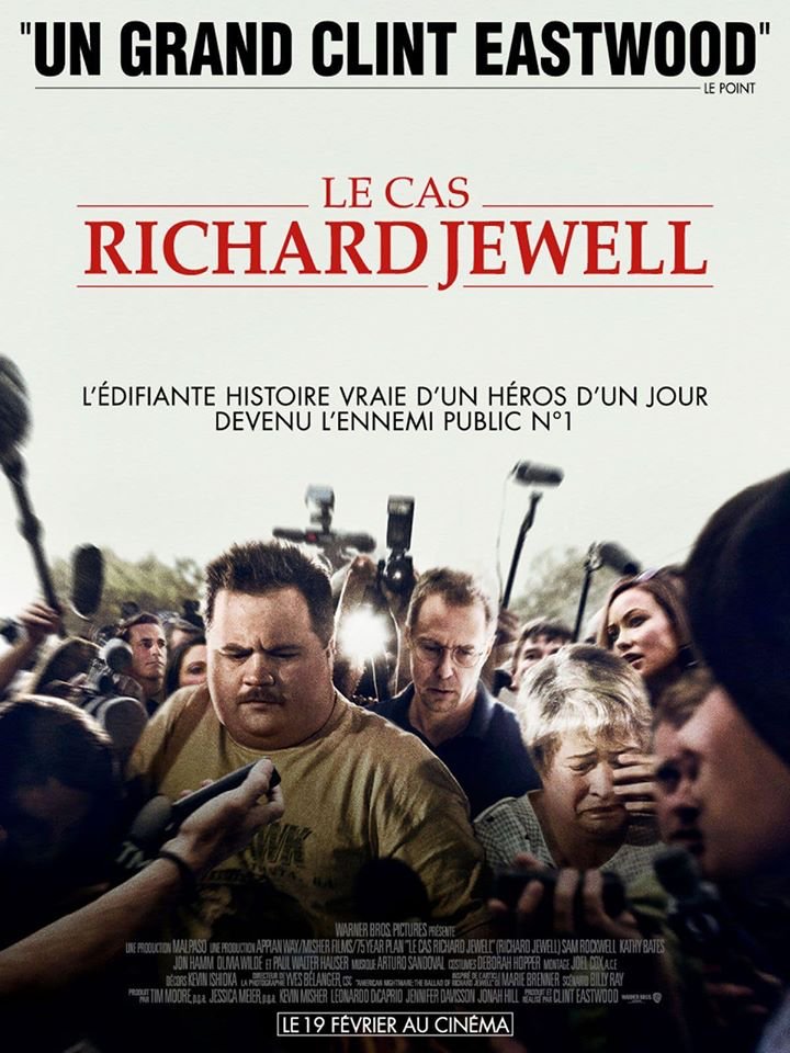 boxofficefr's tweet photo. #LeCasRichardJewell réalise 57 264 entrées (dont 12 212 en AVP) pour son 1er Jour France sur 485 écrans/484 sites. C’est au même niveau que #LaMule (58 351 entrées) précédent film de Clint Eastwood cc @warnerbrosfr https://t.co/xHZzveX1in