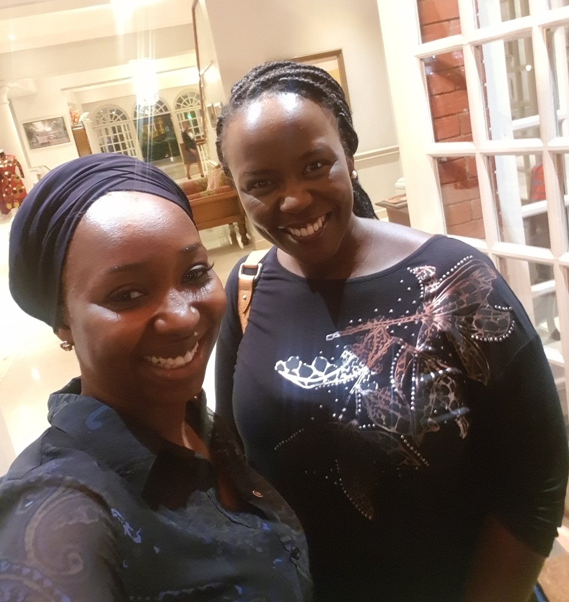 officialHauwaA's tweet photo. #throwbackthursday🔙 to catching up with a few of my sisters in #nairobi with @wangu_wess in this picture. We connected through @rotaryinternational a few years ago. She is truly an amazing woman leader and humanitarian.
#globalcitizen
#lifetimeconnections https://t.co/xpvJKTA3WD