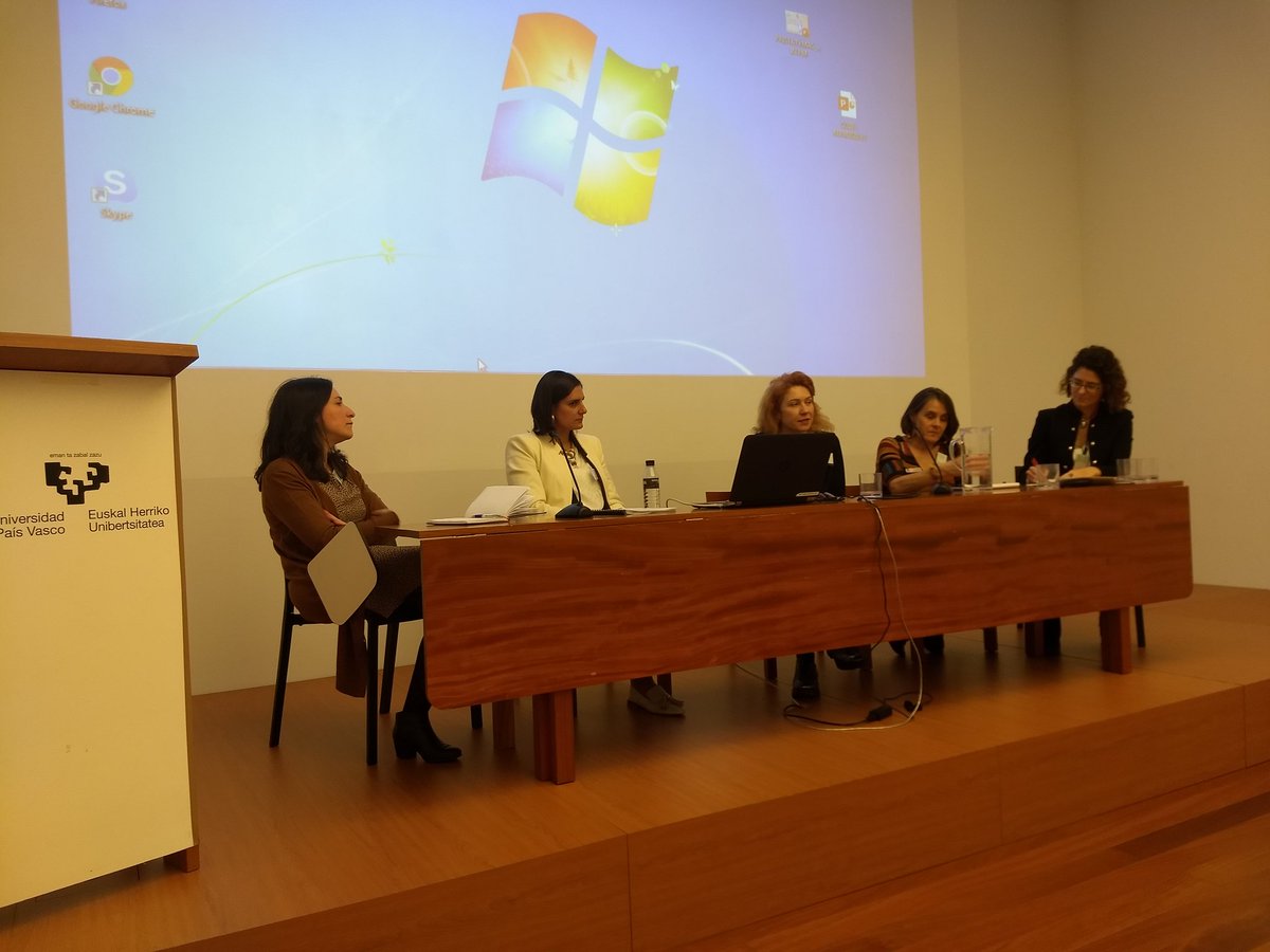 Tech4Pm's tweet photo. Research and education in Project Management 2020 in Bilbao. Women in PM roundtable with five brilliant PMs https://t.co/suByxPNRBY