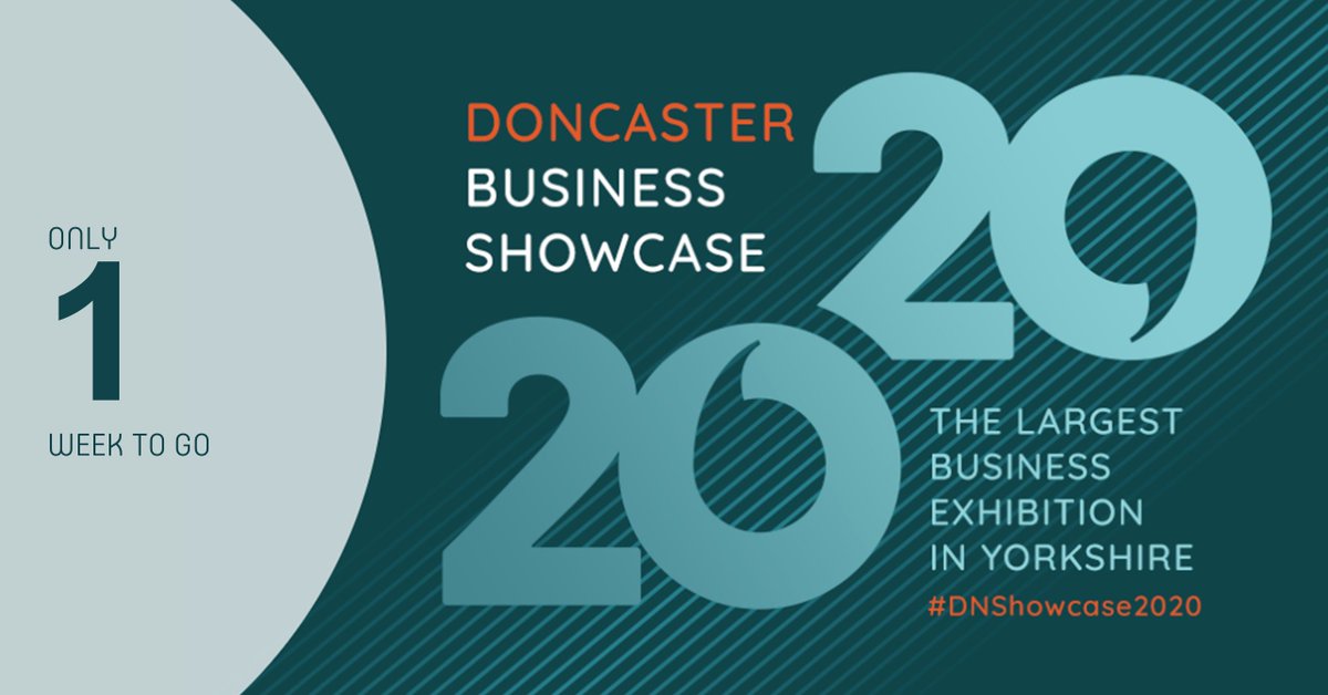 Just 1 week to go until the #DNShowcase2020

We are getting excited now 🤩 

Who has a stand? 👋 

More information 👉 bit.ly/2HFT7QK