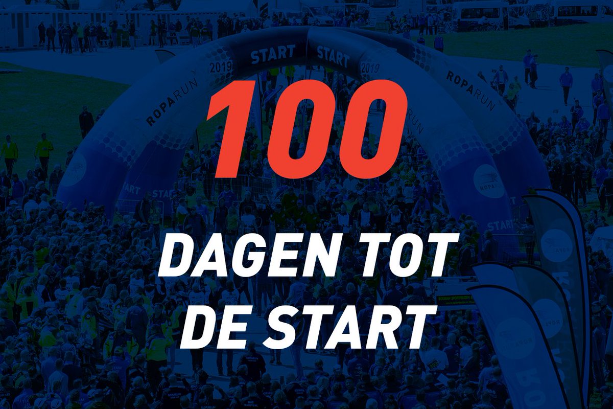 Stg_Roparun's tweet photo. 🚨Nog 100 dagen tot de start🚨

Sta jij in het Roparun deelnemersshirt onder de startboog? Eet jij voor de start nog een goede pastamaaltijd? Goedzo! 💪🏽

Nog niet geregeld? Bestellen van deze en andere items kan via het teamportaal van Roparun!

#Roparun https://t.co/DdlXLyKVHL
