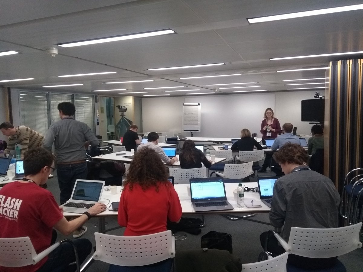 aimeestanton4's tweet photo. It's good to be back! #LeavingEU hack day at #BBC Brum. https://t.co/V0wRZc7T24