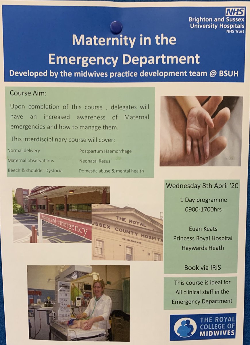 I cannot rate this course highly enough #interprofessionaleducation from @BSUH_maternity @lottiehumphris and @BSUHMatEdTeam #MedEd #teamED #Simulation #emergencynurse #practicedevelopment #FOAMed