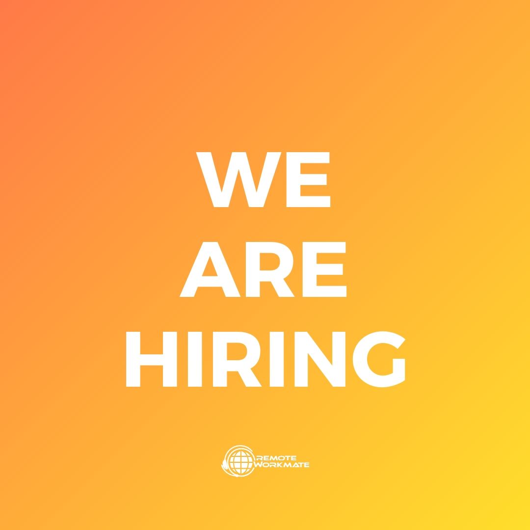 remoteworkmate1's tweet photo. WE ARE HIRING! APPLY NOW via https://t.co/HybTsNcPrR or https://t.co/Kwv9tsaqmF

#RemoteWorkmateCareers #VirtualAssistants #HomeBased #RemoteWorkmate #WeAreHiring #RemoteWorkmate #HomebasedJobsPH #OnlineJobsPH #OnlineJobs #VA #Careers #DavaoHiring #CebuHiring #ManilaHiring https://t.co/7Y0iCw0pik