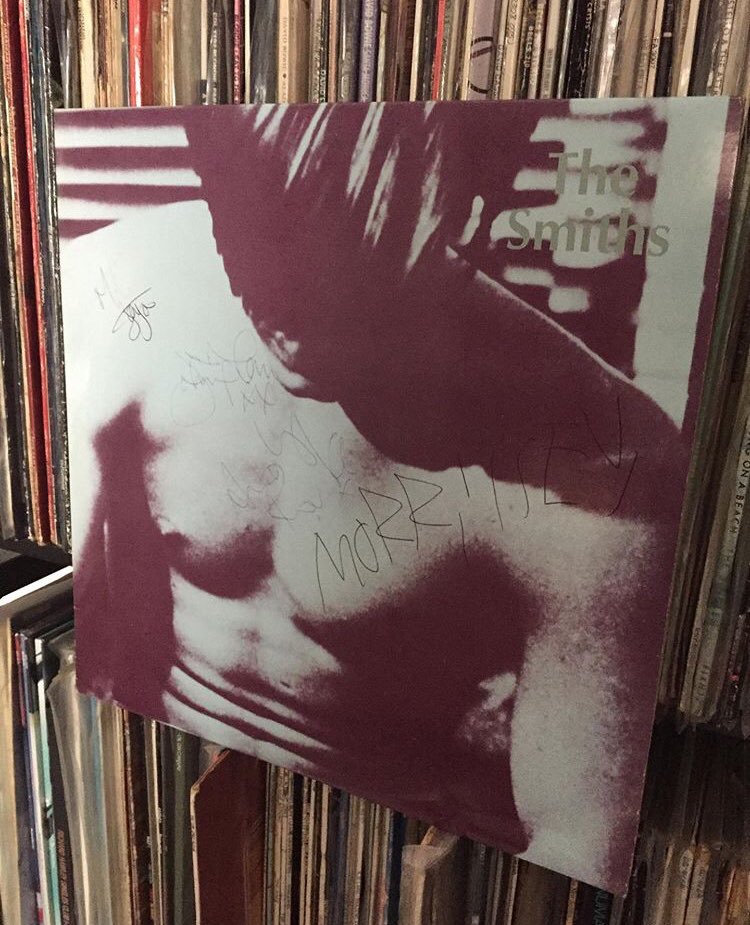 Denisc1962Denis's tweet photo. Released #otd in 1984.  The Smiths debut.  #thesmiths https://t.co/kZ2wxW7p72