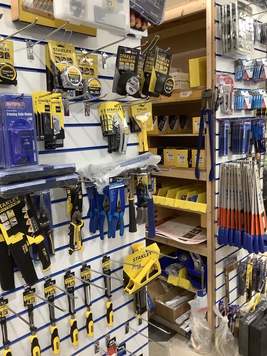 We have a large selection of hand tools and accessories in stock and available for collection