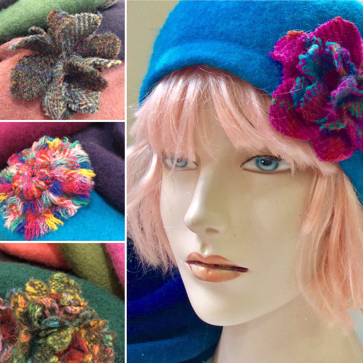 Fabhatrix's tweet image. Our Cosy Bonnington berets are available #online and #instore in an assortment of lovely colours. #handmade @fabhatrix #hatshop #edinburghhats #scottishdesign  @harristweedauth  @CarlowayMill