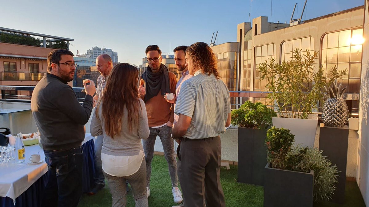 gft_es's tweet photo. El segundo día de nuestro PI Planning está comenzando. Un café, revisión de los tableros... y en marcha. #piplanning #SAFe #agile #scaledagile https://t.co/CyycD0ME1C