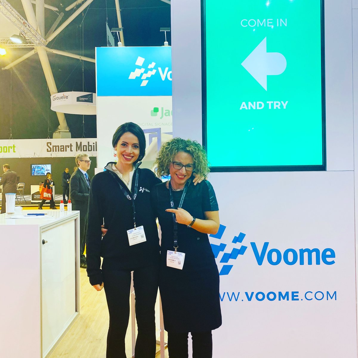VoomeNetworks's tweet photo. #ise2020 is done. We want to say thank for stopping by our booth and share with you the best of the show. Hope to see you again next year in Barcelona! #ise2021 #digitalsignage #DigitalTransformation https://t.co/aBqzZR5f9l
