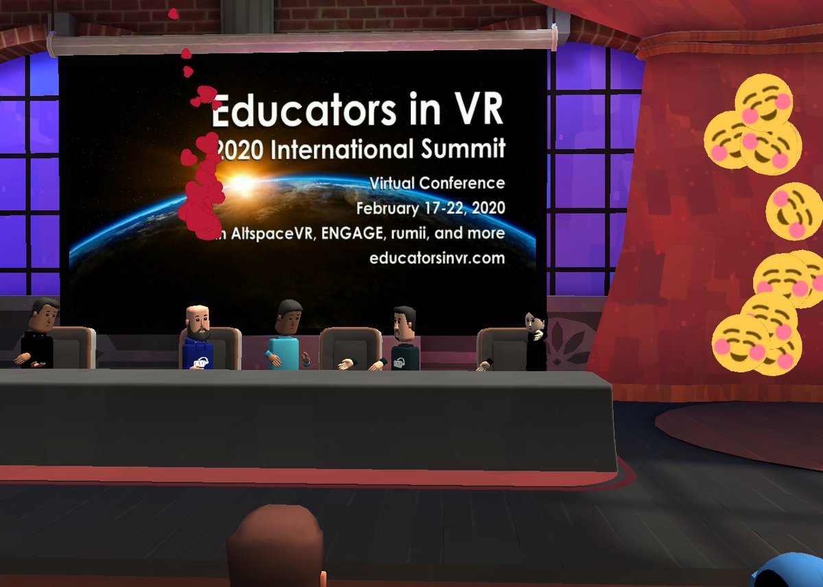 drsanafarid's tweet photo. Greatly impactful, thought-provoking and visionary views by the best folks in #VR @TheVRCEO of @dogheadsims @rumiiVR #DavidWhelan of @vreducation @AGraylin Artur and Lisa in @EducatorsVR @AltspaceVR
#Metaverse #XR #VRConference #VirtualReality #VRforGood #VRforImpact #TechForGood https://t.co/XacNKynXOD