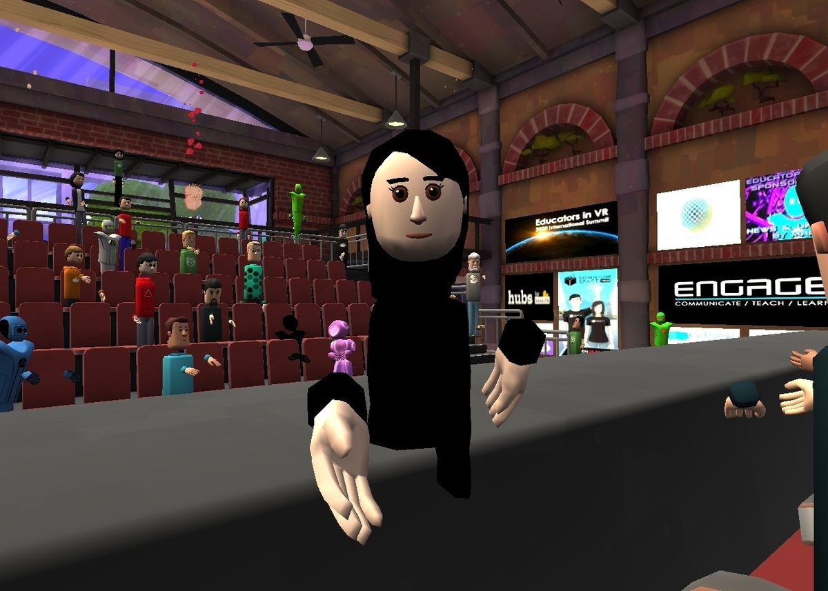 drsanafarid's tweet photo. Greatly impactful, thought-provoking and visionary views by the best folks in #VR @TheVRCEO of @dogheadsims @rumiiVR #DavidWhelan of @vreducation @AGraylin Artur and Lisa in @EducatorsVR @AltspaceVR
#Metaverse #XR #VRConference #VirtualReality #VRforGood #VRforImpact #TechForGood https://t.co/XacNKynXOD