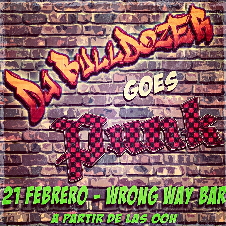 6onzilla's tweet photo. Este viernes pincho en el maravilloso @WrongWayBar , con una sesión a base de buen punk rock, a partir de las 00h.
.
#DjBulldozer #punk #rock #dj #wrongwaybar #Madrid #instagramers #instagood #trending #music #partytime https://t.co/ALJaTwk2cB
