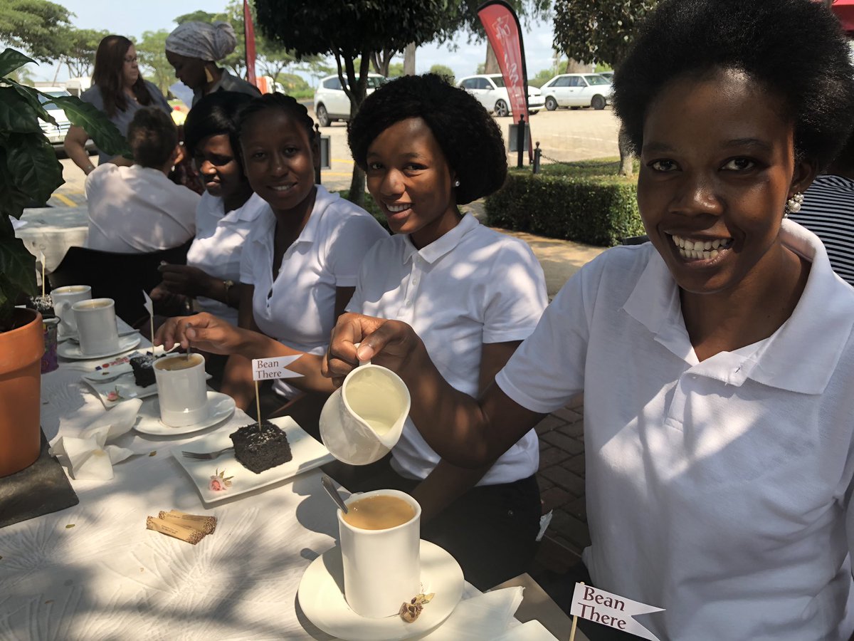 Kath_inSA's tweet photo. Amazing morning with the Hospitality class at Sabie Valley Coffee! A wonderful lesson given by the staff on all things coffee... from bean to cup! @GwfOnline @HazyviewDLC #tourismacademy https://t.co/YIhoYiFg9J