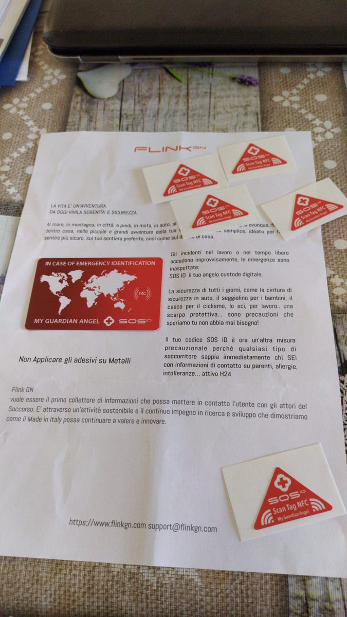 sosicedevice's tweet photo. *ATTIVA SUBITO IL TUO SOS ID*

La Serenità e la Sicurezza...
...in un TAG.

https://t.co/r2yZ3fm1xl

#sosid #icedevice #flinkgn #sossms https://t.co/dZhgEO0erb