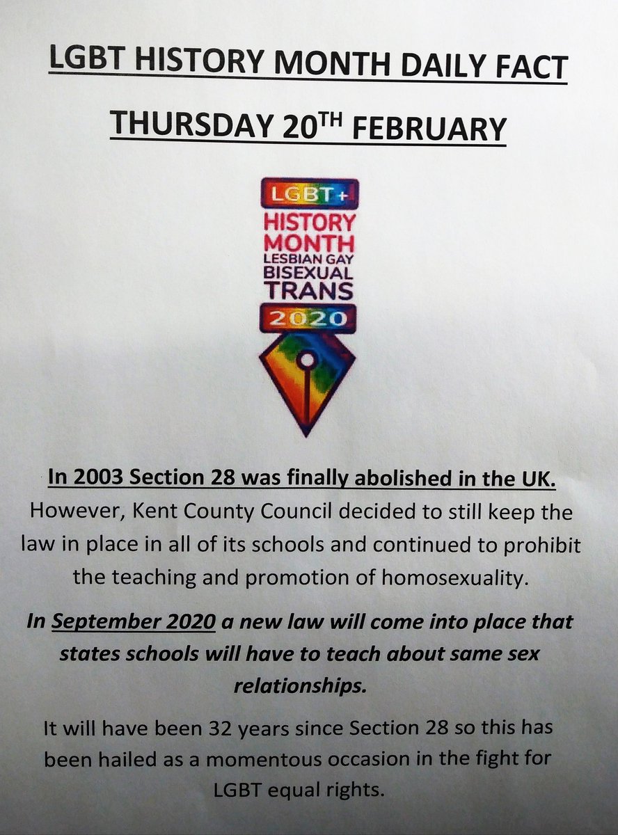 Alice Bowerman (@alicembowerman) on Twitter photo Here's your #LGBTHM20 daily fact-I grew up in Kent & I know the struggles I went through,this wasn't helped by the below!But the new law is fantastic,a generation will grow up knowing that love is love🌈 #erac #su4 <a href="/JaneneScurfiel1/">Janene Scurfield</a> <a href="/gradu8recruiter/">Ashley Hever</a> <a href="/LUMAZ1980/">Scott Lumley</a> <a href="/ERAC_U4ALL/">U4 Diversity ERAC</a> @IncEmp Here's your #LGBTHM20 daily fact-I grew up in Kent & I know the struggles I went through,this wasn't helped by the below!But the new law is fantastic,a generation will grow up knowing that love is love🌈 #erac #su4 <a href="/JaneneScurfiel1/">Janene Scurfield</a> <a href="/gradu8recruiter/">Ashley Hever</a> <a href="/LUMAZ1980/">Scott Lumley</a> <a href="/ERAC_U4ALL/">U4 Diversity ERAC</a> @IncEmp