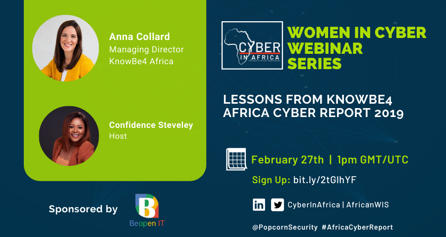 CyberInAfrica's tweet photo. “What makes Africa different to the rest of the world is that cybercriminals are shifting their attention towards the continent“
Learn about the shift, state of cyber awareness & more from Anna Collard, MD @KnowBe4 Africa
Sign up: https://t.co/b03D8gVT2v
Sponsored by @beopenit https://t.co/8EogKZkPlF