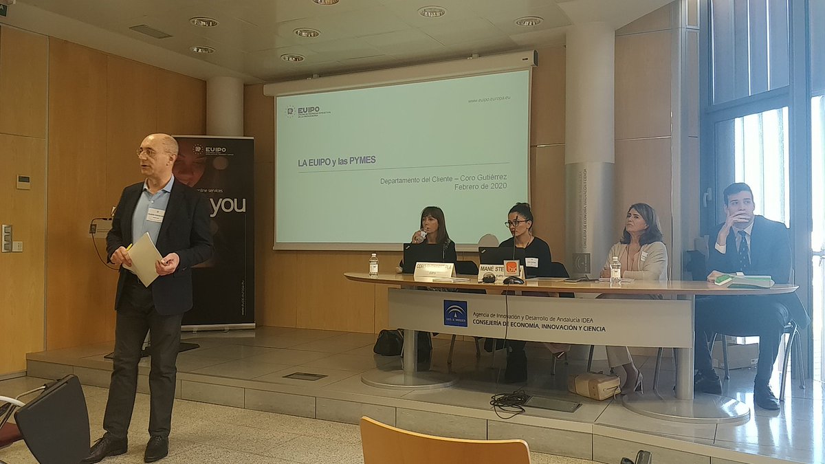 ppucedac's tweet photo. Everyday more and more SMEs are interested in protecting their IP rights all over Europe. This morning in @BICGRANADA we've got the opportunity to learn more about the @EU_IPO services, thanks to @CoroGPla and Mane Stepanian https://t.co/FOioImkMBs