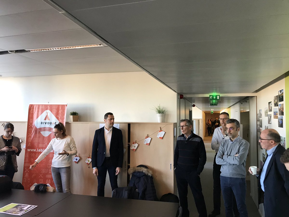 ClementPosada's tweet photo. Ce matin, on accueille les startups qui rentrent dans le programme #IndustrieDuFutur avec les membres de la gouvernance et les startups du @lebivouac_ 
@energiency @usitab40 #dyligence #GPCSystems https://t.co/8Wn6nEdDZU