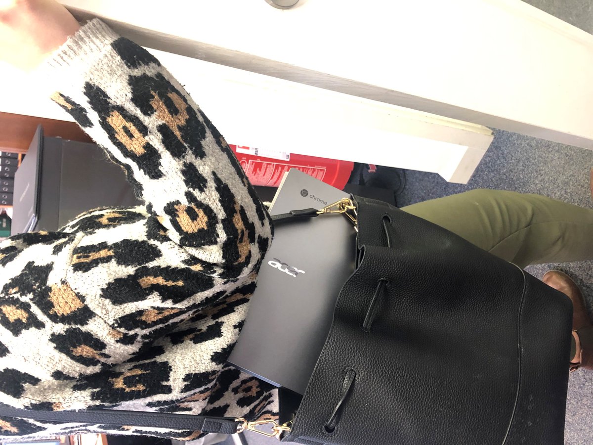 Our director Michelle off out of the office on some very important meetings for the day. Her Acer Laptop is her right-hand man! #ad #chromeforenterprise #acerforbusiness #chromeenterprise <a href="/AcerUK_Official/">Acer UK</a>