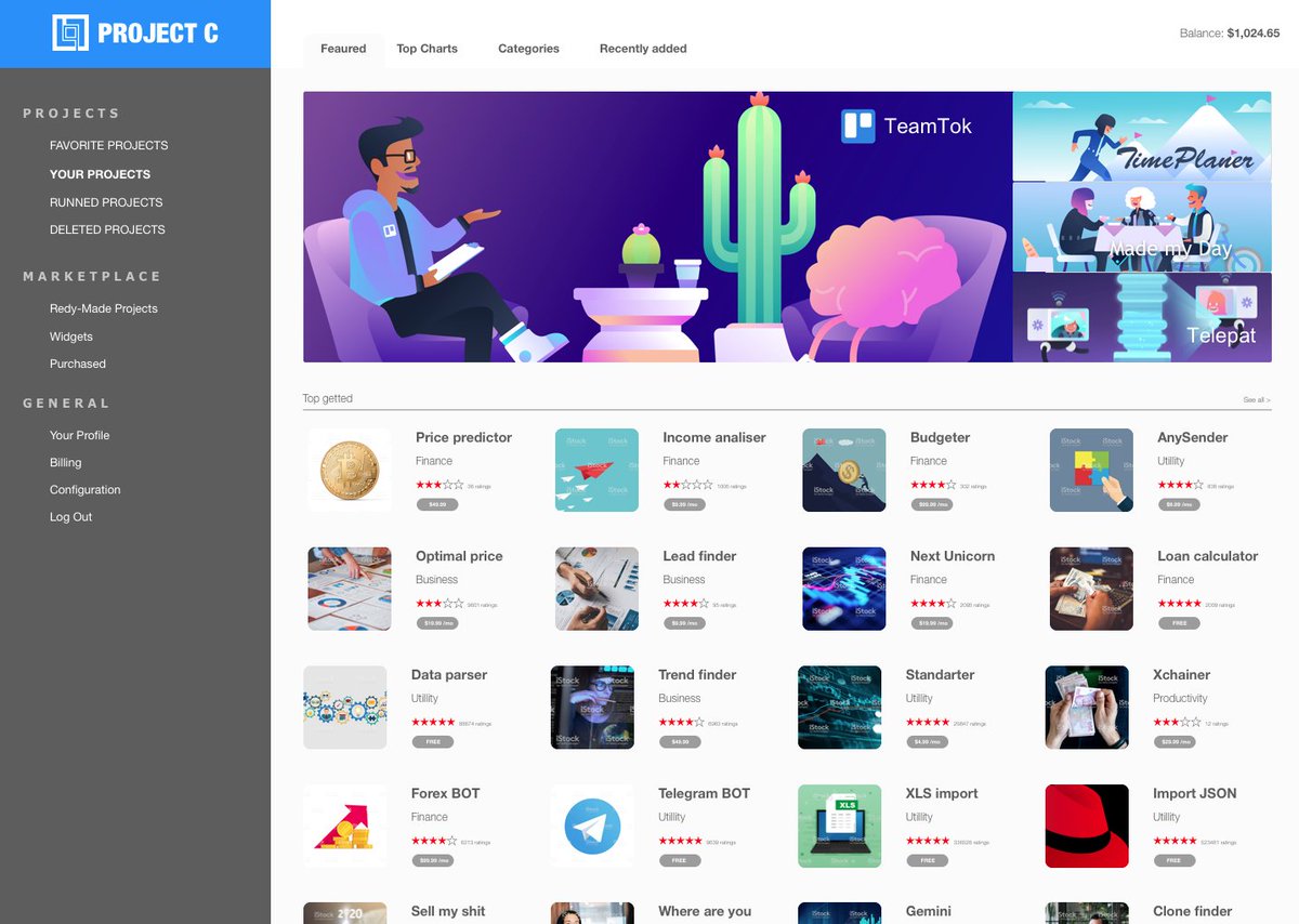 It's like an iPhone and App Store, Like Android and Play Market, like WIX, only in the AI world.
We announce the new trended project and I invite you to become our investor. Go AI-driven investors, Go!
Let's talk about it?!
c.beeqb.com/investors.php