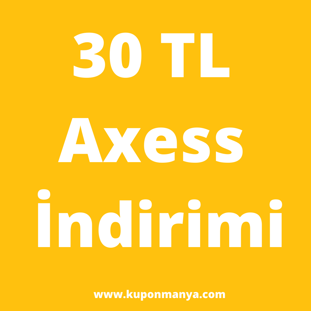 kuponmanya's tweet photo. Axess'ten indirim vaaar! Trendyol'dan yapacağınız alışverişlerden anında 30 TL indirim alın!
Detaylar Kuponmanya'da!

https://t.co/v99qHjiPwB

#trendyol #axess #indirim #kampanya #indirimkuponu #indirimkodu #axesskodu #promosyon #akbank #trendyolmilla #kuponmanya https://t.co/vX3jtBWzd9