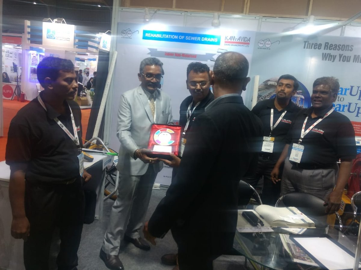 KamAvida's tweet photo. WASTE TECHNOLOGY INDIA EXPO Held at Bombay Exhibition Center on 13th-15th February 2020.
Kam-Avida Enviro Enginers Pvt Ltd Team with Some Special Moments
#kam #kamavida #wasteexhibition #wastetoenergy #Mumbai #Indoor #Drain #Draincleaners #swachbharat #sewercleaning https://t.co/oqY4vFwYup
