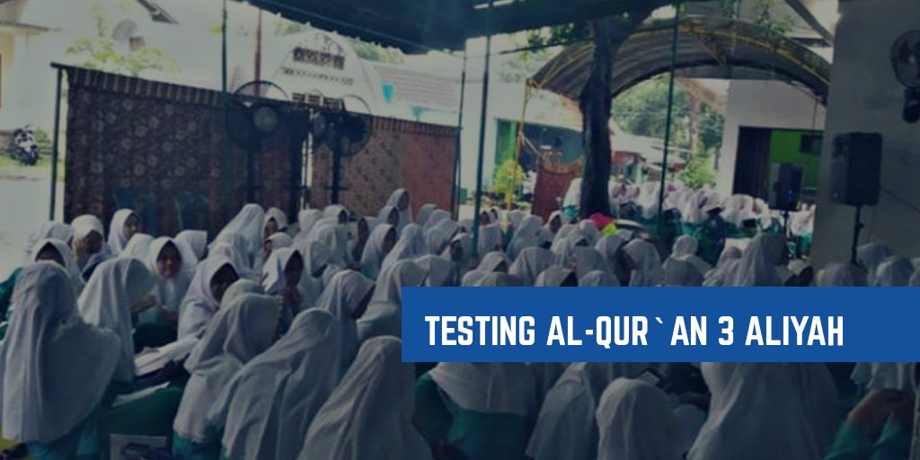 Shofwailah97's tweet photo. Selamat menempuh Testing Al-Qur`an adek-adekku,,testing yang menentukan nasibmu,khusnul khatimah atau su'ul khatimah. Semoga lulus tanpa syarat..amiiin
#PTMPIM https://t.co/6bQIri3TW6
