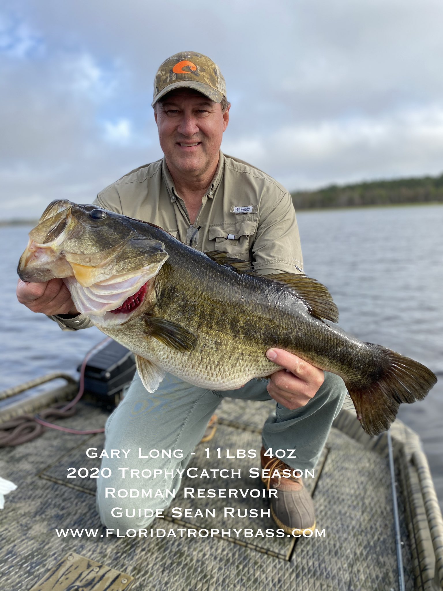 Florida Trophy Bass with Capt. Sean Rush on X