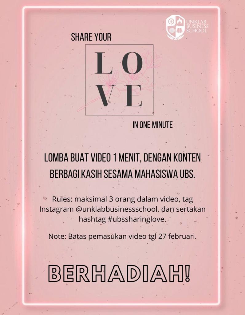 Share your Love video contest