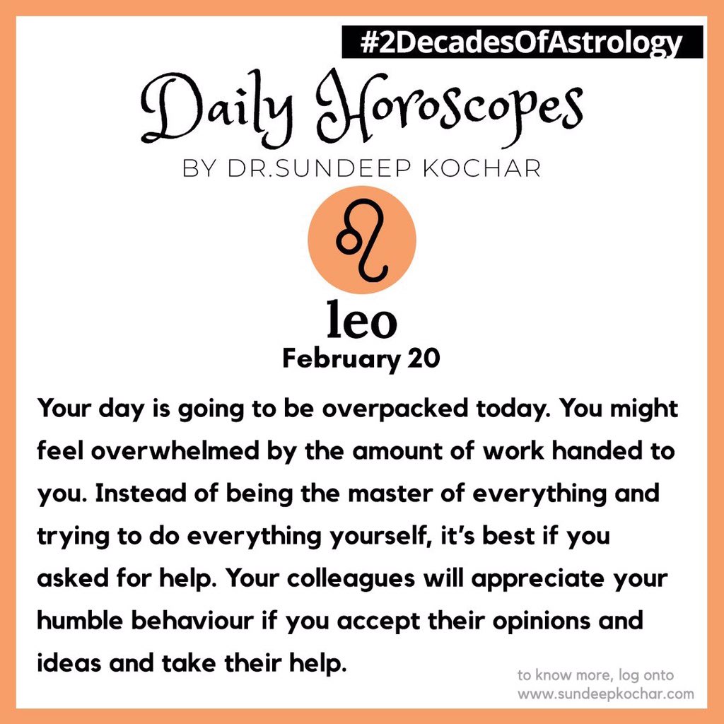 Master of astrology daily horoscope