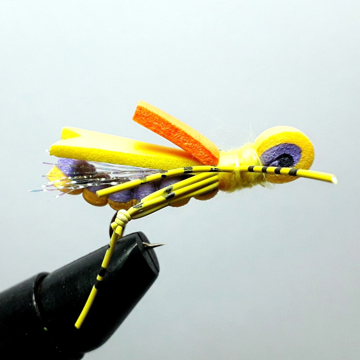 Leged Hopper tied on hook #10 buy our team of tiers. Make bulk orders for any category of our flies this spring and get a $50 off on your shipping fees.
#fishing #flytying #flytying #trout #browntrout