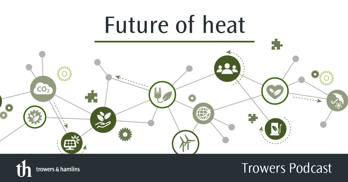 Trowers's tweet image. #Podcast: Looking at the impact of #netzero2020 and the future of heat, Chris Paul and Martyn Bridges @WorcesterBosch discuss what the future holds for #gas. Search The Trowers Podcast on Apple Podcasts: apple.co/2SHgH63 or listen on our website: bit.ly/2uduRT1