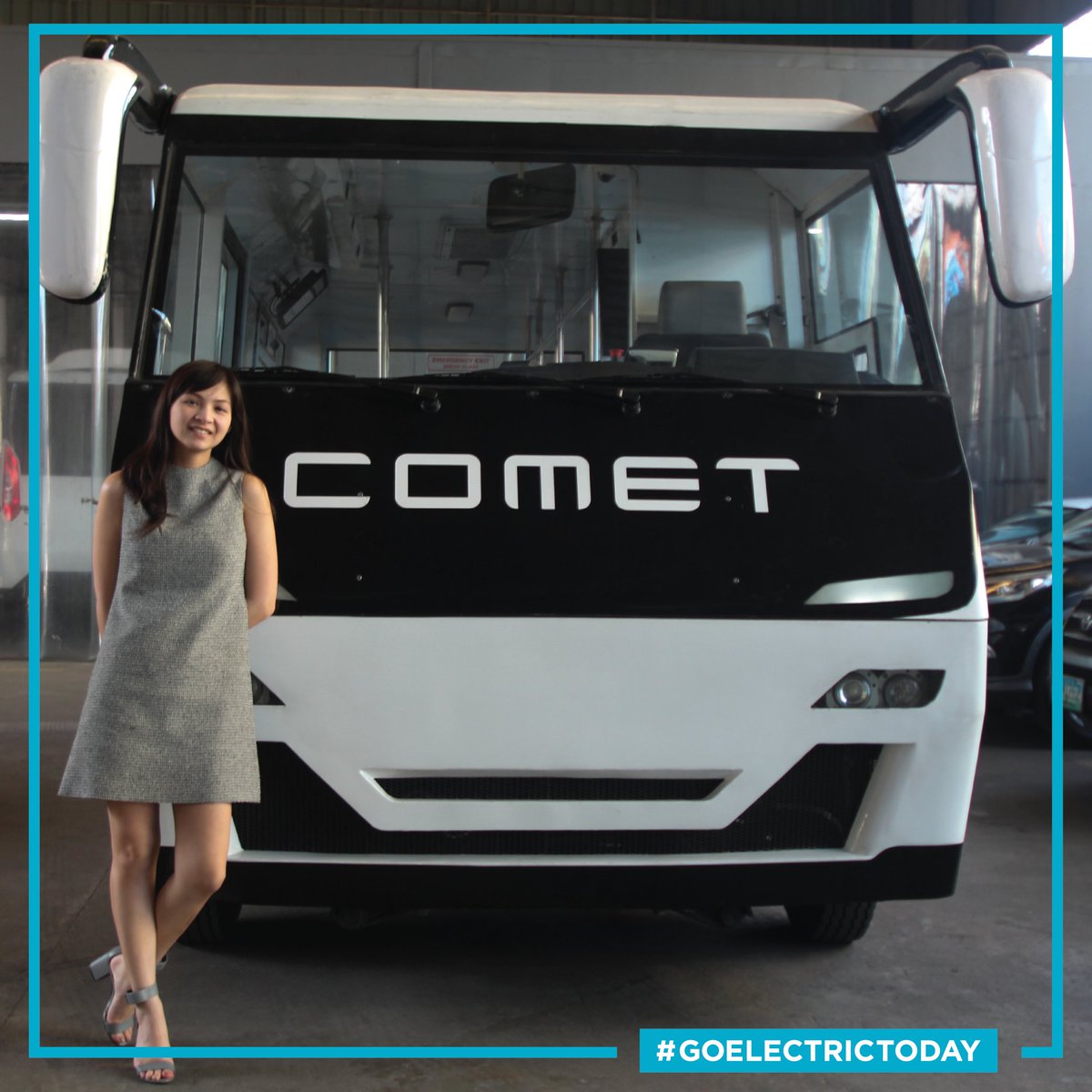 GET_COMET's tweet image. Catch the COMET and GET's Sustainable Transport Specialist @kyle_tinga on @cnnphilippines New Day at 6AM tomorrow on Cable TV and FB Live! #GoElectricToday
