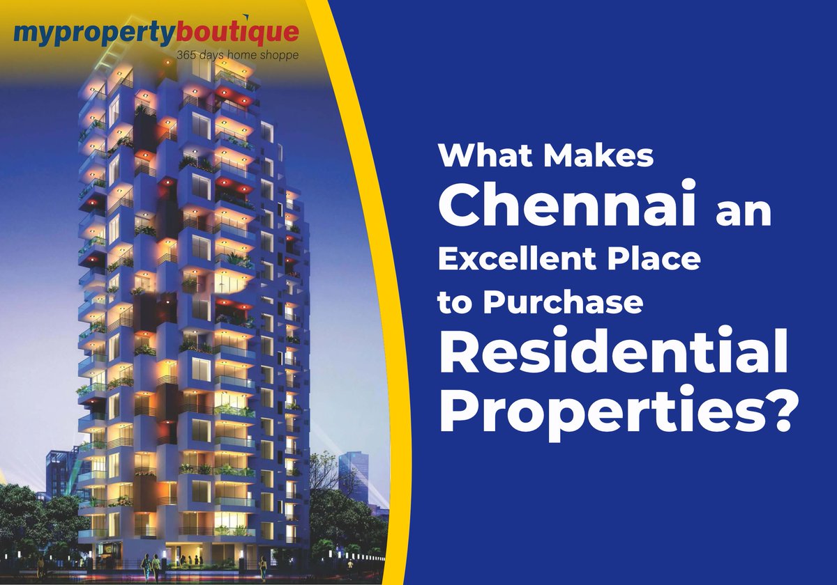 MyPropBoutique's tweet photo. What Makes Chennai An Excellent Place To Purchase Residential Properties?
 
Click here to read : https://t.co/HgLbqPSXXq https://t.co/FsaVT5hs59