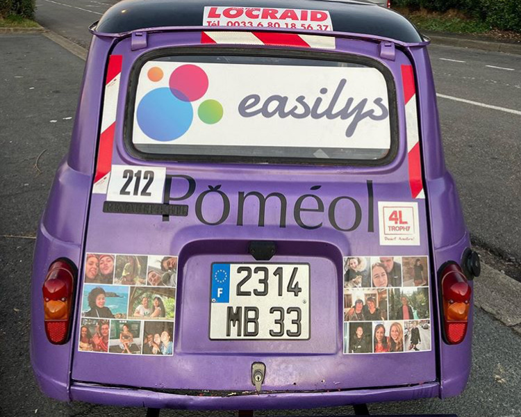 JoinEasilys's tweet photo. Nous sommes ravis de sponsoriser deux équipes qui partent aujourd'hui pour la folle aventure du @4L_Trophy !
Leurs objectifs ? Apporter un maximum de fournitures scolaires afin d'aider les enfants à avoir des conditions favorables pour s'instruire 🙏

👉 https://t.co/NhaOqczo0L https://t.co/ub5gfrmr8S